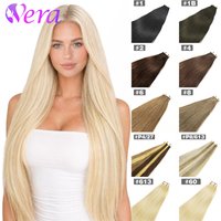 Platinum Blonde Tape In Hair Extensions Human Hair #60 Color 20Pcs 40G Invisible Tape Ins Seamless Skin Weft Remy Hair Extension