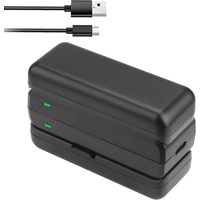 For Insta360 ONE R 1300mAh Lithium Ion Battery Pack+All Edition Insta360 R Battery Base Hub Smart Charger Accessories