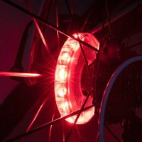 AliExpress ROCKBROS Bicycle Wheel Light Smart 12 LED Flash Light Warning Light Kids Balance MTB Bike Light Vibration Sensing Light 1PCS