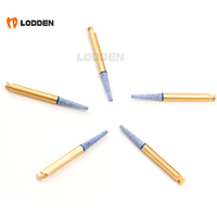 LODDEN 5pcs Dental Tools Cleaning Burs After Debonding for Remove Calculus Stains RA Coarse Medium Dentisty Clinic Material