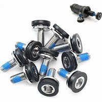 AliExpress boteyle 2/4/10Pcs M8x15mm Mountain Bike Hex Head Crank Arm Bolts Bicycle Axle Bolt Waterproof Screw Bicycle Accessories Repair Tools