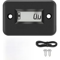 AliExpress NONE Kebidumei Waterpoof Engine Digital Hour Meter LCD Display Gas Engine for Motorcycle Bike Lawn Mower Chainsaw ATV Snowmobile
