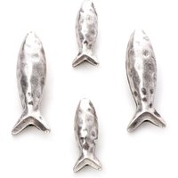 2PCs Ocean Jewelry Spacer Beads Antique Silver Color Fish Animal Metal Beads For DIY Making Necklace Earrings Jewelry Findings