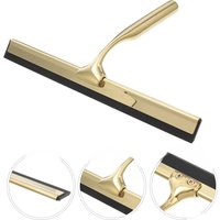 Shower Squeegee Stainless Steel Wiper Scraper For Silicone Rubber Heat Cold Resistant Glass Cleaning Tool Rust Proof