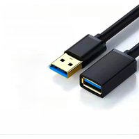 2m-0.5m USB3.0/2.0 Extension Cable for Smart TV PS4 Xbox One SSD USB Extender Data Cable Female to Male USB Fast Transfer Cable
