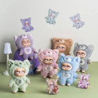 Kawaii Sleepless Grumpipi Series Blind Box Vinyl Cute Doll Action Figure Lovely Dolls Mystery Box Surprise Bag Pendant Decor Toy