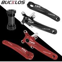 AliExpress BUCKLOS Bicycle Crank 104/64 BCD 170mm Mountain Bike Crank Arm Durable Aluminum Alloy Cranks for Mtb Cycling Crankset Parts