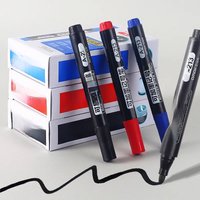 3/10Pcs Oil-based Marker Pens Black Line Marking Pens Waterproof and Non Fading Express Delivery Large Headed Pens Non Erasable
