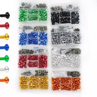 AliExpress NONE 195PCS/Set Motorcycle Universal CNC Full Fairing Bolt Kits Bodywork Screws For BMW Kawasaki Honda Yamaha SUZUKI Pit Dirt Bike