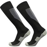 AliExpress JDENKE Winter Cotton Thermal Soccer Socks Thicken Long Outdoor Sports Stocking Keep Warm Cycling Football Socks For Man