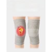 Bamboo charcoal knee pads Breathable knee pads Two-side elastic breathable warmth cold health care knee protection old cold legs