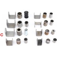 AliExpress NONE Swing Arm Support Buffer Sleeve With Steel Bushing Hanging Lugs Kit For ATV Go Kart Scooter UTV Buggy Quad Bike Suspension Parts