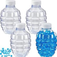 4 Pcs Water Gel Bead Accessories Water Gel Bead Subpackage Bottle Plastic Hopper Pineapple Bottle