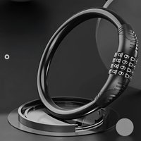 AliExpress Other High-Security 4-Digit Bike Lock - Reinforced Steel Cable for Bikes/Scooters/Motorcycles - Easy-to-Remember Combination