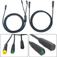AliExpress Convenient 1T1 and 1T2 Connector Ebike Motor Display Extended Cable for Bafang M410 M500 M510 M600 M800 M820 M560