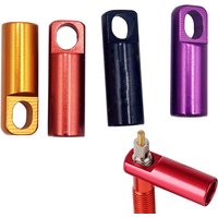 AliExpress Bike Presta Tubeless Valve Cap Dust Cover with Valve Core Removing Function Removal Tool Aluminium Alloy