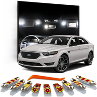 MDNG Canbus LED Interior Map Dome Light Kit For Ford Taurus 2001-2010 2011 2012 2013 2014 2015 2016 2017 2018 2019 Car Led Bulbs