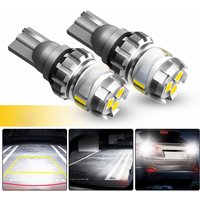 AUXITO 2Pcs T15 W16W LED Canbus Super Bright For Audi A4 B8 A3 8P VW Golf 4 BMW E46 E60 F10 E39 Car Backup Reversing Lights Bulb