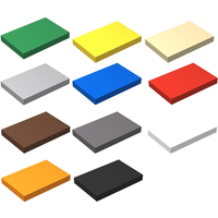 MOC 26603 Accessories 2x3 Light Panel 40PCS/Set Flat Tile Assemble Parts Building Blocks Child's Gifts Educational Toy Accessory
