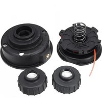 Trimmer Head Kit Hardened Plastic Split Mowing Head Line Spool Knob Spring For EXPAND-IT String Trimmer Parts