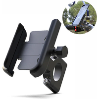 AliExpress NONE VIKEFON Aluminum Alloy Motorcycle Bike Bicycle Phone Holder for 4-7 inch Smartphone GPS Handlebar Mount Motorbike Accessories