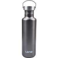 AliExpress leno 600/800ml Stainless Steel Water Bottle Single Wall Large Capacity Big Mouth Vacuum Flasks with Lid Cycling Drinkware Sports