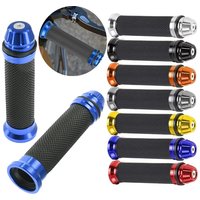 AliExpress NONE 1 pair Motorcycle Grips Hand Rubber Anti-Slip cycling Scooter Handlebar Grips Modified 22-24mm Universal Rubber Handle Bar Grips