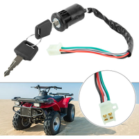 AliExpress NONE Motorcycle Ignition Switch + Keys Scooter Accessories fit For Quad Dirt Bike For ATV On/Off Plastic Universal Replacement Parts