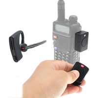 AliExpress For BaoFeng UV-82 UV-5R 888S Walkie Talkie Two Way Radio Moto Bike Handsfree Bluetooth PTT Earpiece Wireless Headphone Headset