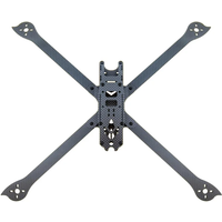 3K Full Carbon Fiber TrueX XL5 V3 232mm/ XL6 V3 283mm / XL7 V3 294mm / XL8 V3 360mm/XL9 V3 390mm Arm 4mm Freestyle Frame for FPV