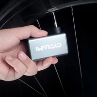 AliExpress CYCLAMI A3 Mini Electric Air Pump Portable Bicycle Cordless FV AV Inflator Presta Schrader Valve Outdoor Road MTB Bike Aluminum