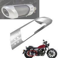 Motorcycle For KEEWAY K Light 125 K Light 202 QJ200-2H Rear Exhaust Pipe Decorative Cover Silencers Decorative Protective Shell