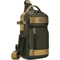 Fashion Multifunction Men's Shoulder Bag Running Outdoor Sling Crossbody Bags Male Travel Trend High Capacity Sport Chest Bag