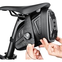 AliExpress NEWBOLER 1.5L/2.5L Waterproof Bicycle Saddle Bag MTB Road Bike Saddlebags Reflective Striped Bicycle Tool Bag MTB Accessories