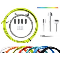 AliExpress NONE JAGWIRE MTB Road Bike Cable Set Non-lubed Brake 5mm CEX Cable Set Mountain Bicycle Derailleur Cable Housing Kit Universal Parts