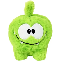 20cm Cartoon Gaming Cut The Rope Om Nom Stuffed Animal Green Monster Plush Toys Anime Kids Toys Children Birthday Gift