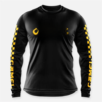 AliExpress NONE BMX Moto Mountain bike Men's cycling mtb jersey dh enduro Motocross Jerseys road bike jersey camisa motocross