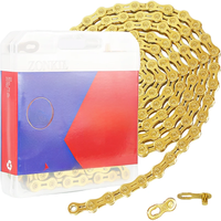 AliExpress TANKE Bicycle 11-12 Speed Chain 128 Links MTB Road Bike Variable Speed Chains Magic button High Quality Current Cycling Accessor