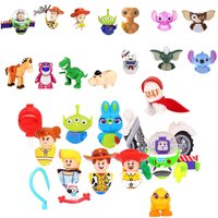6-8pcs/set Anime Figs Cartoon TV Bricks Dolls Mini Action Toy Figura Building Blocks Kids Assemble Model Gift