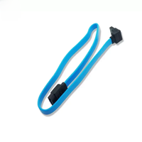40CM Super Speed Straight 90 Right Angle SATA 3.0 Cable 6GB/s SATA III Cable Flat Data Cord for HDD SSD Wholesale