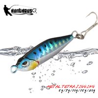 Hunthouse Fishing Lure Artificial Bait Micro Jig 5g 7g 10g 15g 20g Metal Jig Shore Casting Jigging Spoon Sea Cast Tackle