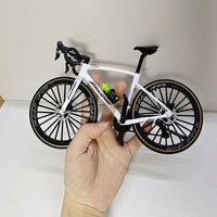 AliExpress TYRC New 1:6 Mini Alloy Bicycle Model Diecast Metal Toy Bikes Mountain Finger Bicycle With Water Bottle Simulation Collection Toys