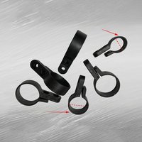 AliExpress NONE 2pcs Front Fork Fixing Mud Plate Accessory Parts Frame Ring Buckle Mudguard Modification Ring Mud Tile Fixing Ring Bicycle
