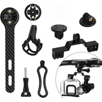 AliExpress riderace Bicycle Computer Holder Carbon Fiber Bracket Road Bike Stopwatch Speedometer Mount For Garmin Bryton Gopro Adapter Light Stand