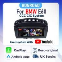BONROAD Wireless Carplay Car Radio With Youtube For BMW 3/5 Series E60 E61 E62 E63 E64 E90 E91 E92 GPS Multimedia Touch Screen