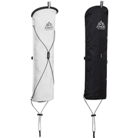 AONIJIE Lightweight External Hiking Pole Storage Bag Fish Bone Pocket Opening Tightening Buggy Bag Trekking Poles Accessories