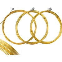 AliExpress NONE Universal Bicycle Brakes Cable Golden Road Mountain Bike Shift Lines MTB/Road Bicycle Shift Cable Brake Derailleur Wire Line