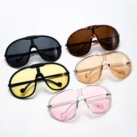 AliExpress Owl City New Oversized Square Sunglasses Women Punk Fashion Big Frame Vintage Cycling Sun Glasses Men Shades Retro Gradient Shades UV400