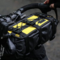 AliExpress Rhinowalk Bike Handlebar Bag Waterproof 10L Bicycle Front Bag With Harness Base Cycling Travel Luggage Dry Bag Bikepacking