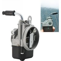 Alconstar- Vergaser Carb DellOrto SHA 12.12 R2219 for Piaggio Bravo 50cc Ciao Grande Carburator Scooter Moped 2 Stroke
